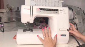 Моя швейная машинка. JANOME 7518а