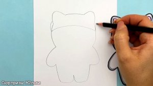 Как Сделать Лалафанфан Котика и одежду ему| Животные Лалафан своими руками из бумаги| Сюрпризы Юльк