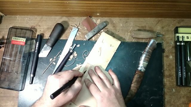 #Комбинированные ножны. Процесс изготовления.Делаю первый раз.