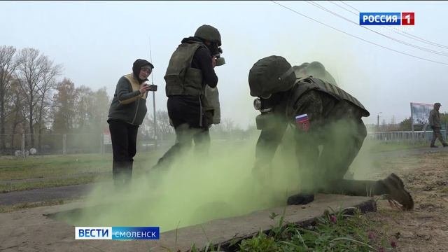 Смоленские школьники поучаствовали в сборах допризывной молодежи