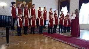 Русская народная песня "Вижу чудное приволье" хор мальчиков и юношей "Пересвет" г.Омск