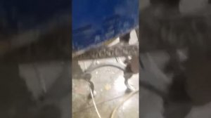 Установил двигатель от стиральной машинки автомат на дробилку