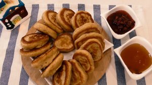 Очень пышные оладьи на цельнозерновой муке✨ Лучший рецепт✍