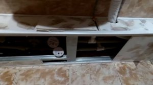 Установка раковины в туалете