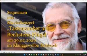 Peter© (Peter Weltner) - Sequenzen aus  Tastenzauber am Bechstein-Flügel  2020