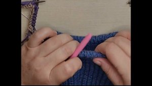 #вязание Как вязать двойную горловину быстро и красиво. Мастер класс