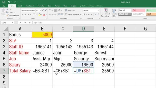 Microsoft Office Excel - Complete Tutorial in Malayalam - Part 4