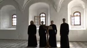 Христос воскресе. Византийский распев. Хор Александра-Свирского мужского монастыря.