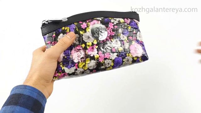 ⭐Женская кожаная косметичка ⭐ Sergio Valentini СВ 8002-5008 смотреть онлайн