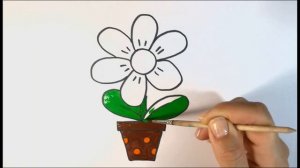 Как нарисовать БУКЕТ КО ДНЮ УЧИТЕЛЯ/Учим ЦВЕТА/Мультик раскраска/МУЛЬТИРУМ