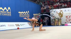 Дина Аверина, мяч, кубок сильнейших 2023. @RGYMRUSSIA