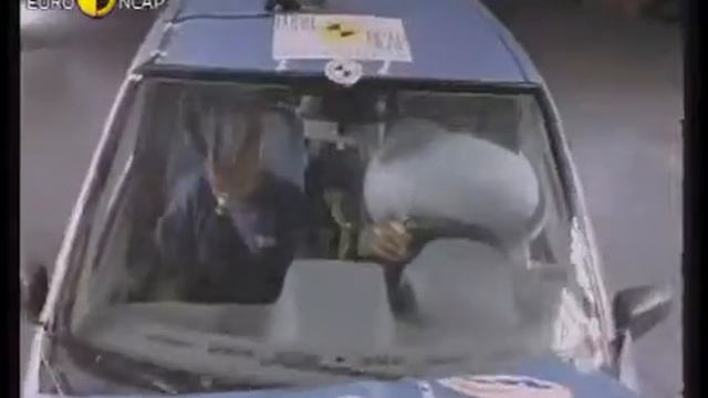 Краш-тест - Fiat Panda II 2004 (E-NCAP) смотреть онлайн