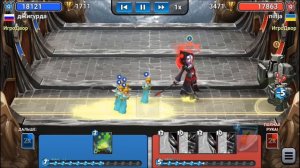 Гигантская Вампирша в Кастл Краш, фан атака, Castle Crush