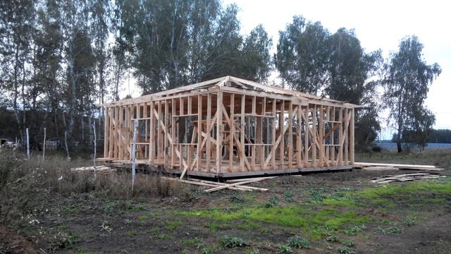 Строим Дом без ипотеки и кредитов! Пошаговое строительство Каркасного Дома своими руками! смотреть онлайн