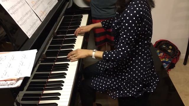 Mrs.Sandra demo to Adam piano song смотреть онлайн