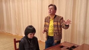 В черном зеркале рояля - Ирина Шведова и Михаил Михайлов (романс)