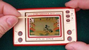 Игра Электроника 24-01 Микки Маус 1985 год