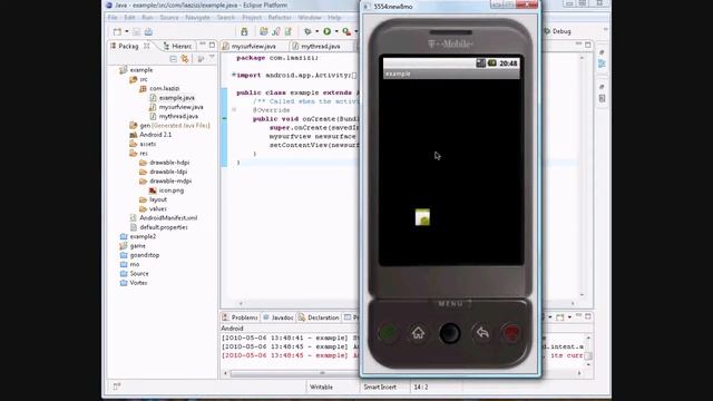 Android et surfaceview avec un thread 3/3 смотреть онлайн