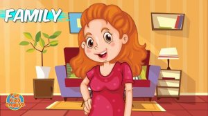 Обучающее видео для детей "Learn Family Members in English _ Family Vocabulary _ Fun Kids English"