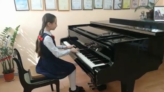 Молявко Полина. Гречанинов - Мазурка смотреть онлайн