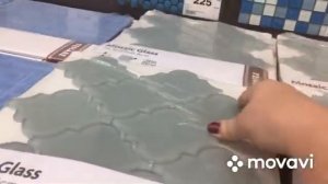 Мозаика на сетке.