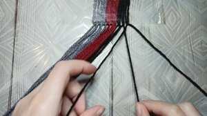 Фенечка ШОТЛАНДКА. Самая простая фенечка