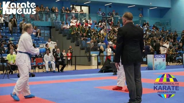 Sullivan Hannah (AUS) vs Junner Niamh (SCO) - FINALE SENIOR FEMALE KUMITE +68 - BIRMINGHAM 2022 смотреть онлайн