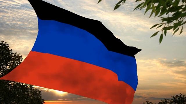 Флаг и гимн Донецкой Народной Республики Flag and anthem of Donetsk People's Republic