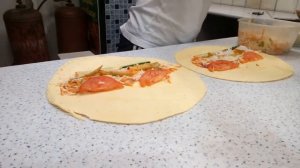 Шаурма в сырном лаваше. Ростов-на-Дону.