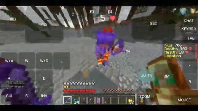 Pojav Player VS Pc Player | Uncut gameplay | PojavLauncher PVP смотреть онлайн