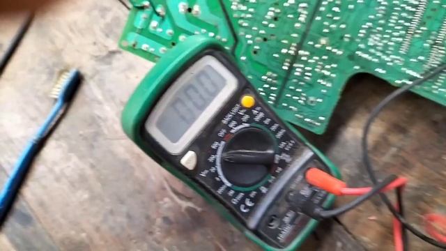 Crt Colour tv Not Standby Release Problem Fault Repair, 5 Volt Regulater ic Problem In China Crt tv смотреть онлайн