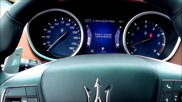 Maserati Ghibli 3.0 L Twin Turbo V6 2015 смотреть онлайн