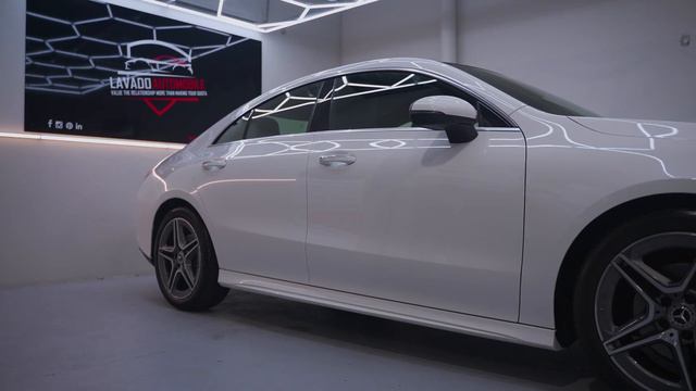 Lavado Automobile Detailing-MERCEDES BENZ CLA 200 2023 - Paint Protection, Windows Tint & Dash Cam смотреть онлайн
