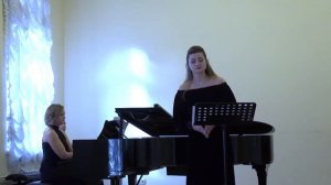 Н.Метнер "Одиночество"(В.Гёте)Ор.18№3 Виктория Преображенская(меццо-сопрано), Анна Сальникова (ф-но