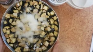 Салат с фасолью и баклажанами | на зиму |