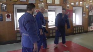 Подсечка в дзюдо. Видео с тренировки Чемпиона Мира Сергея Косоротова. Серия 1