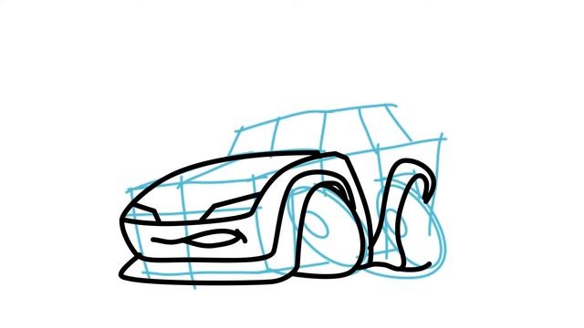 How to draw cars step by step Boost смотреть онлайн