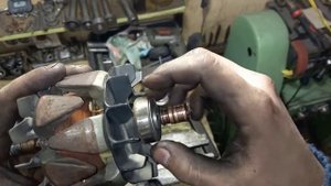 Замена подшипников - замена токосемных колец - Шевролет лачетти