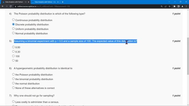 NPTEL Data Analytics with Python Week 3 Quiz Assignment Solutions | Jan ...