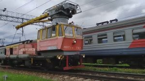 Мотовоз МПТ4-782 станция Орехово-Зуево