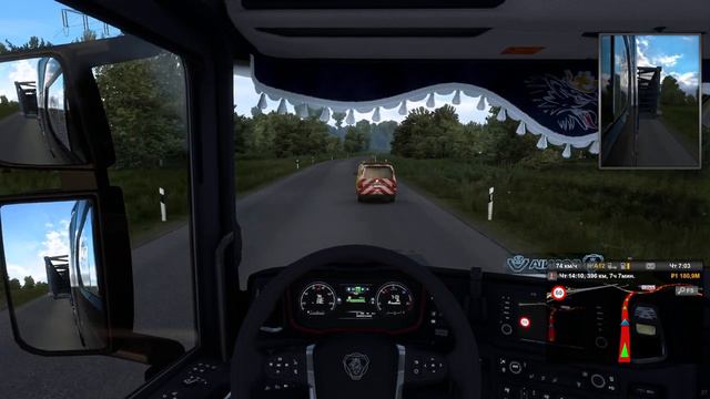 Euro Truck Simulator2 Перевозка негабарита часть 3