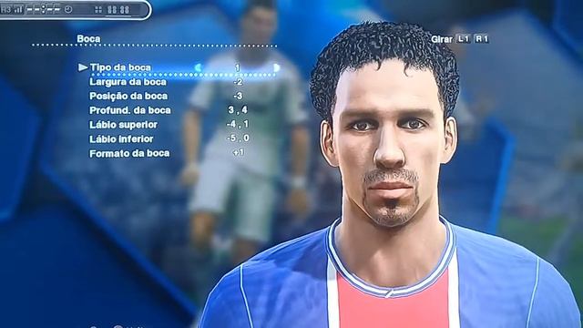Face Marquinhos (Paris Saint-Germain-Brasil) Pes 2013