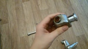 Как разобрать однорычажный настенный смеситель