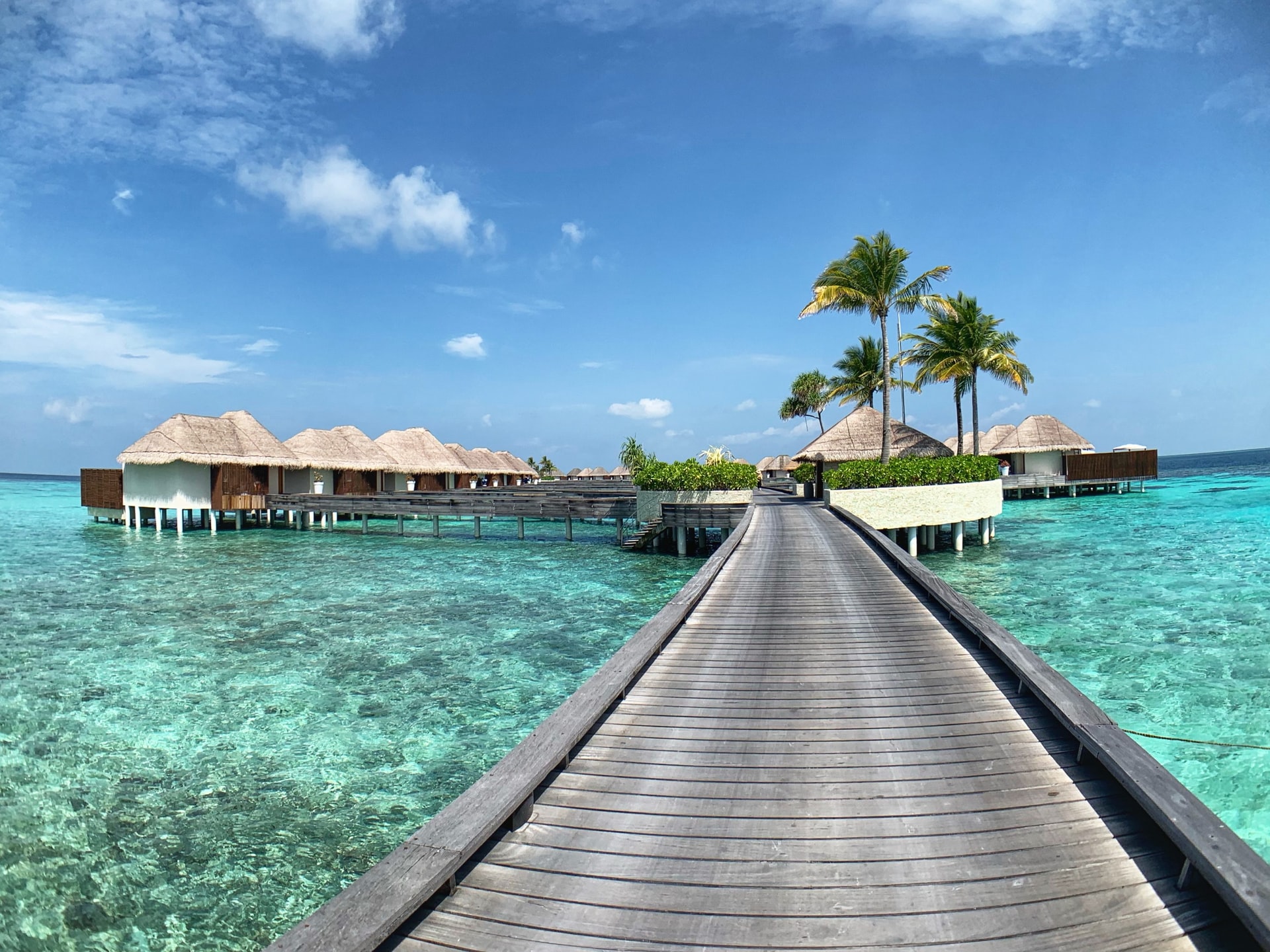Мальдивы панорама