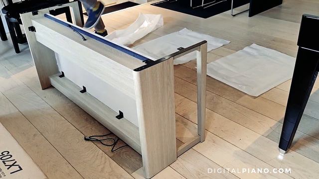 Unboxing and assembly of Roland LX-705 In Light Oak Colour | Digitalpiano.com