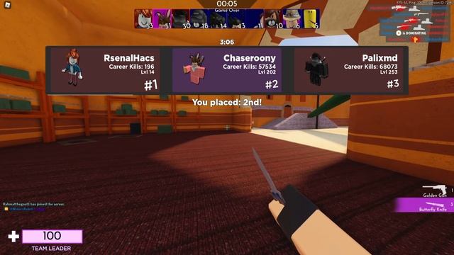 i beat a "FAKE HACKER" in ARSENAL... (Arsenal Roblox) смотреть онлайн