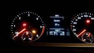 Passat B6 2009 Активация теста стрелок+Русификация