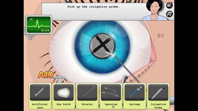 Operate Now Eye Surgery | Cartoon games to play | yourchannelkids смотреть онлайн
