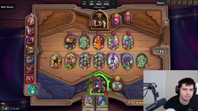 7 Lil Rags in the Pool, Dog Gets 8 | Dogdog Hearthstone Battlegrounds