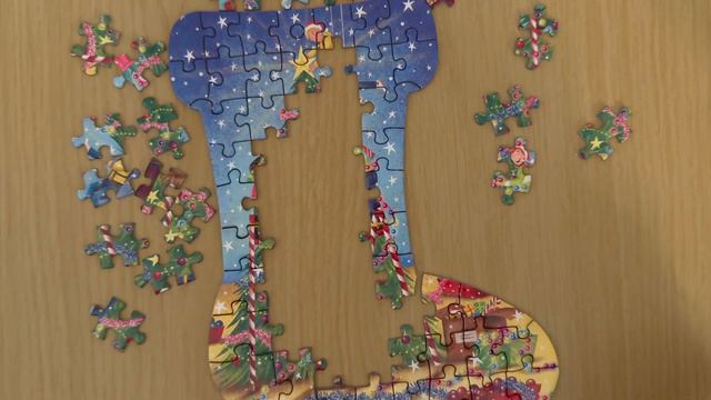 Gibsons Advent Calendar Day 5 opening. Lets open the door and complete the jigsaw together #advent смотреть онлайн